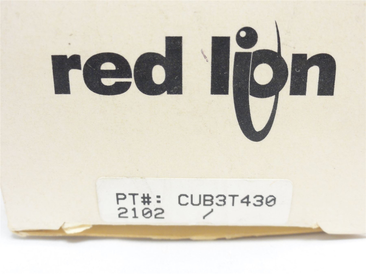 Red Lion CUB3T430; Snap-In Mini-Timer 10-300VDC; 6-Digit; LDC