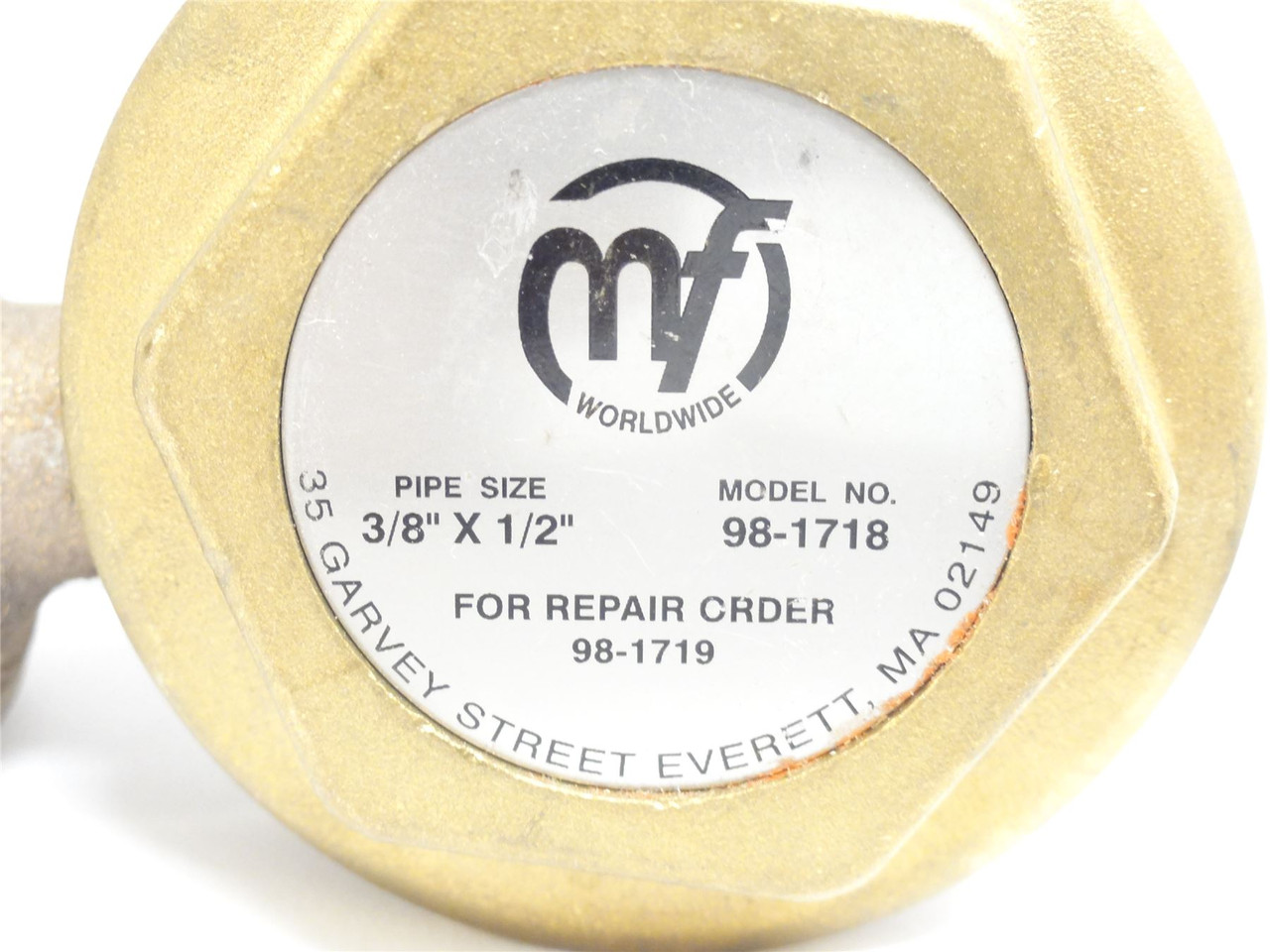 Market Forge 1117187; Steam Trap Assembly; 3/8 x 1/2NPT