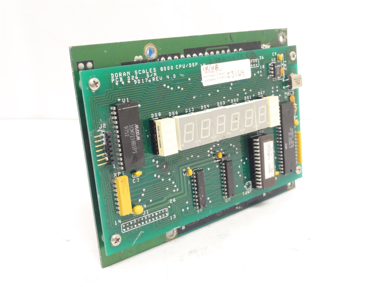 Doran Scales M8001; CPU/DSP 8000 PC Board Assembly