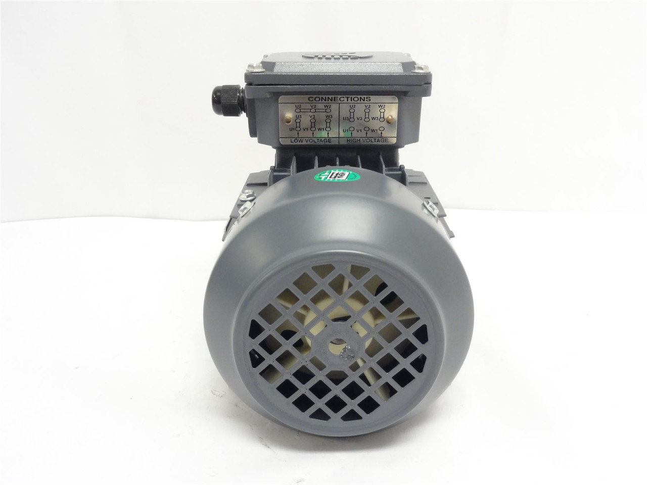 Techtop GR3-AL-TF-63B34-2-B-D-.5; AC Motor; 1/2HP; 230/460VAC