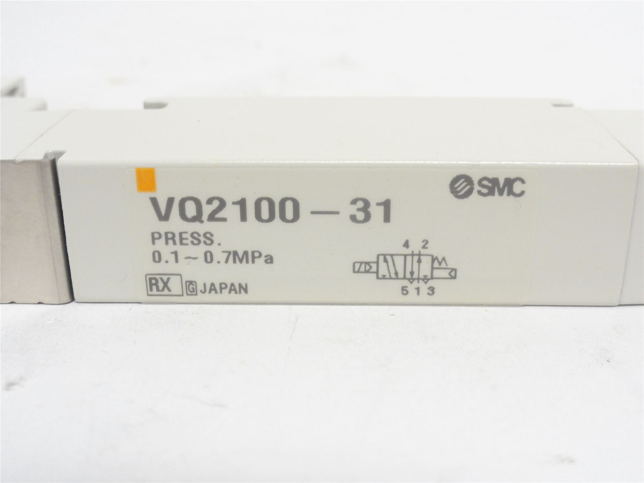 SMC VQ2100-31; Solenoid Air Valve; 0.1-0.7MPa; 110VAC