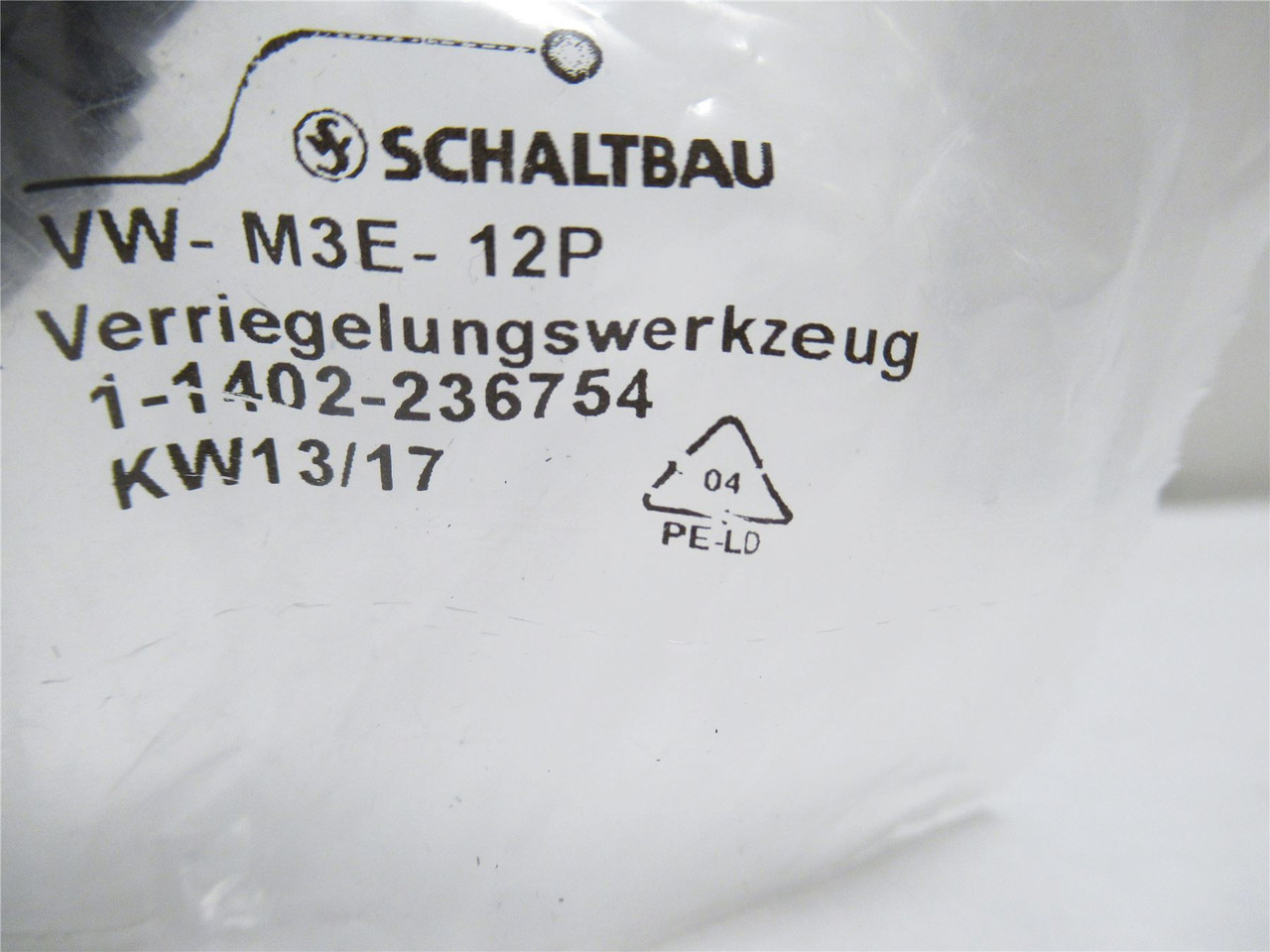 SCHALTBAU VW-M3E-12P; M3 Circular Modular Connector; 12 Pole