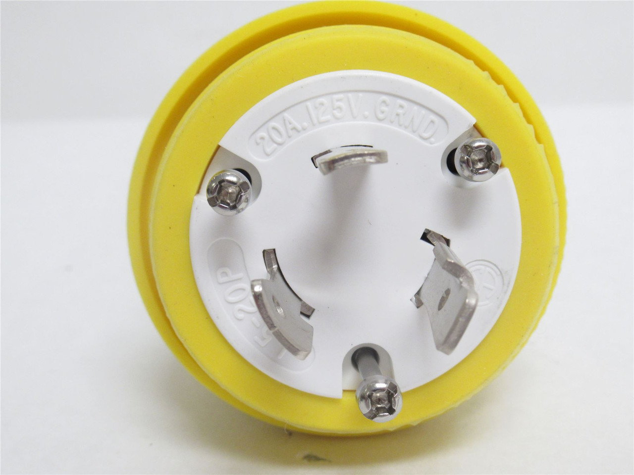 Leviton 26W47; Watertight Locking Plug 20A 125V; NO COVER