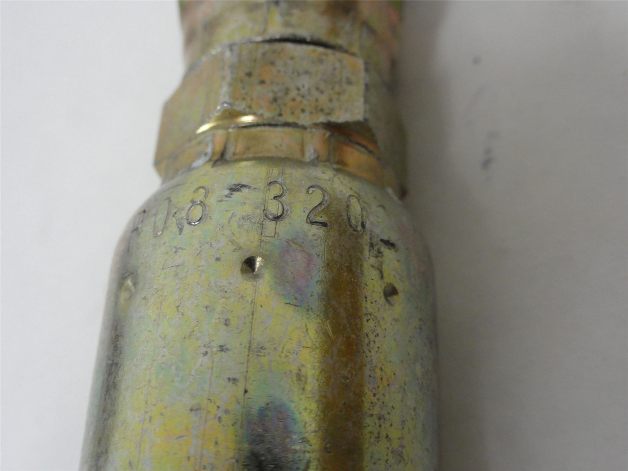 Eaton 08U-R08-3201; Hose Fitting; 1/2" Hose x 1/2" JIC