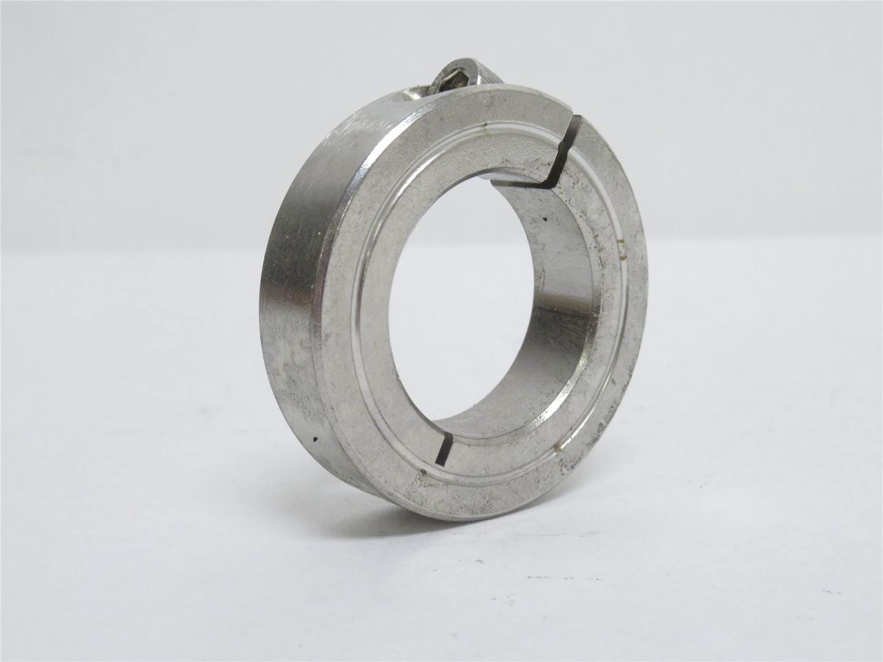 Industry-Std 1L723; Shaft Clamp Collar SS; 1-1/4"ID; 2-1/16"OD