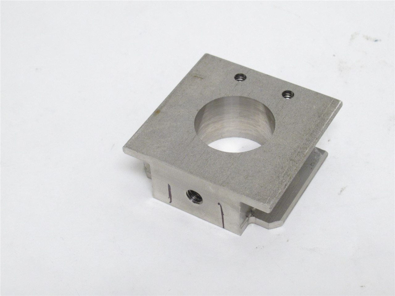 Marel 32633; Bearing Block; SS; 1"ID; 2" Square OD