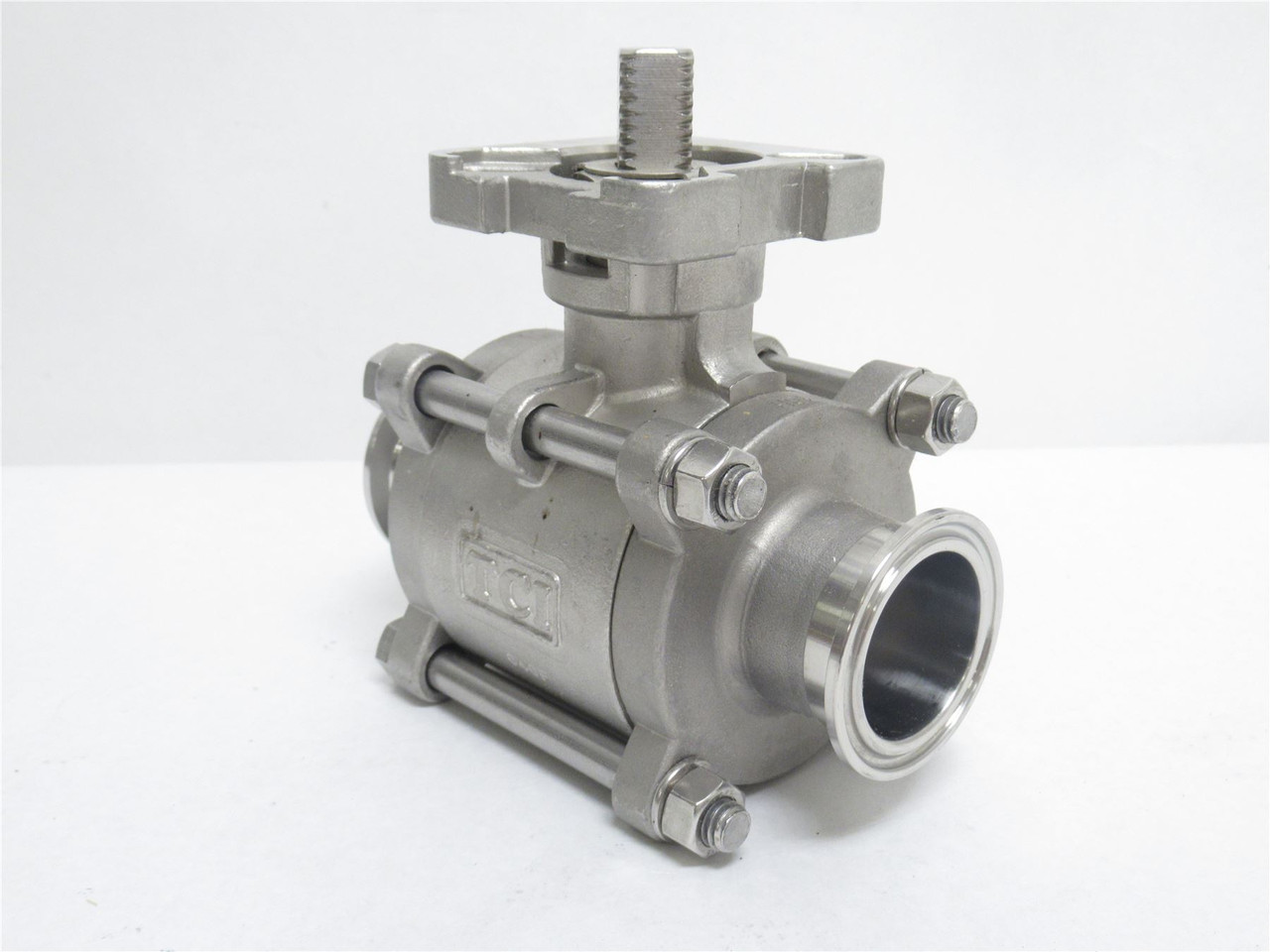 TCI 27735601; Sanitary Ball Valve; SS; 1-1/2" Clamp