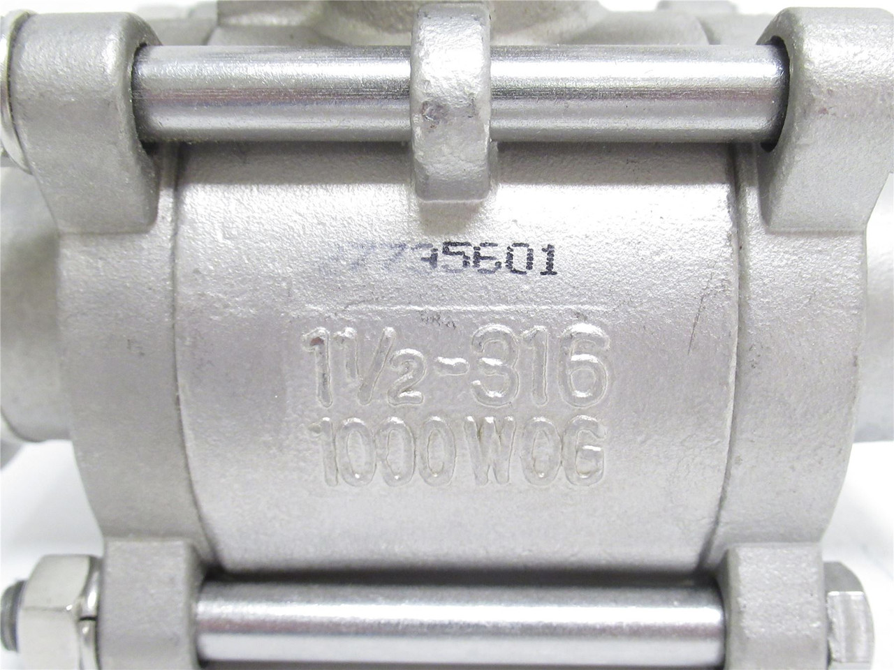 TCI 27735601; Sanitary Ball Valve; SS; 1-1/2" Clamp