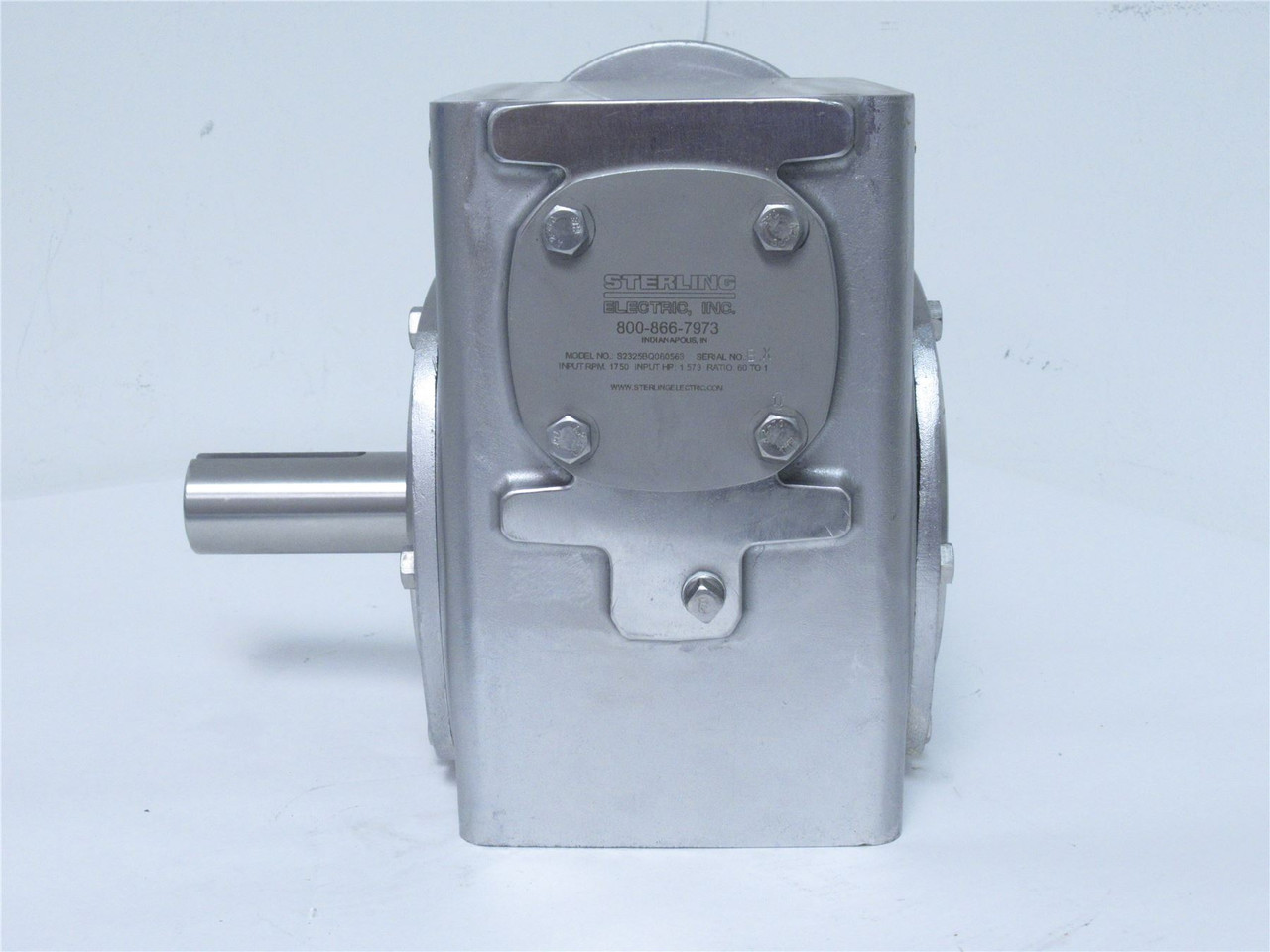 Sterling Electric S2325BQ060563; Gearbox; SS; 60:1 Ratio