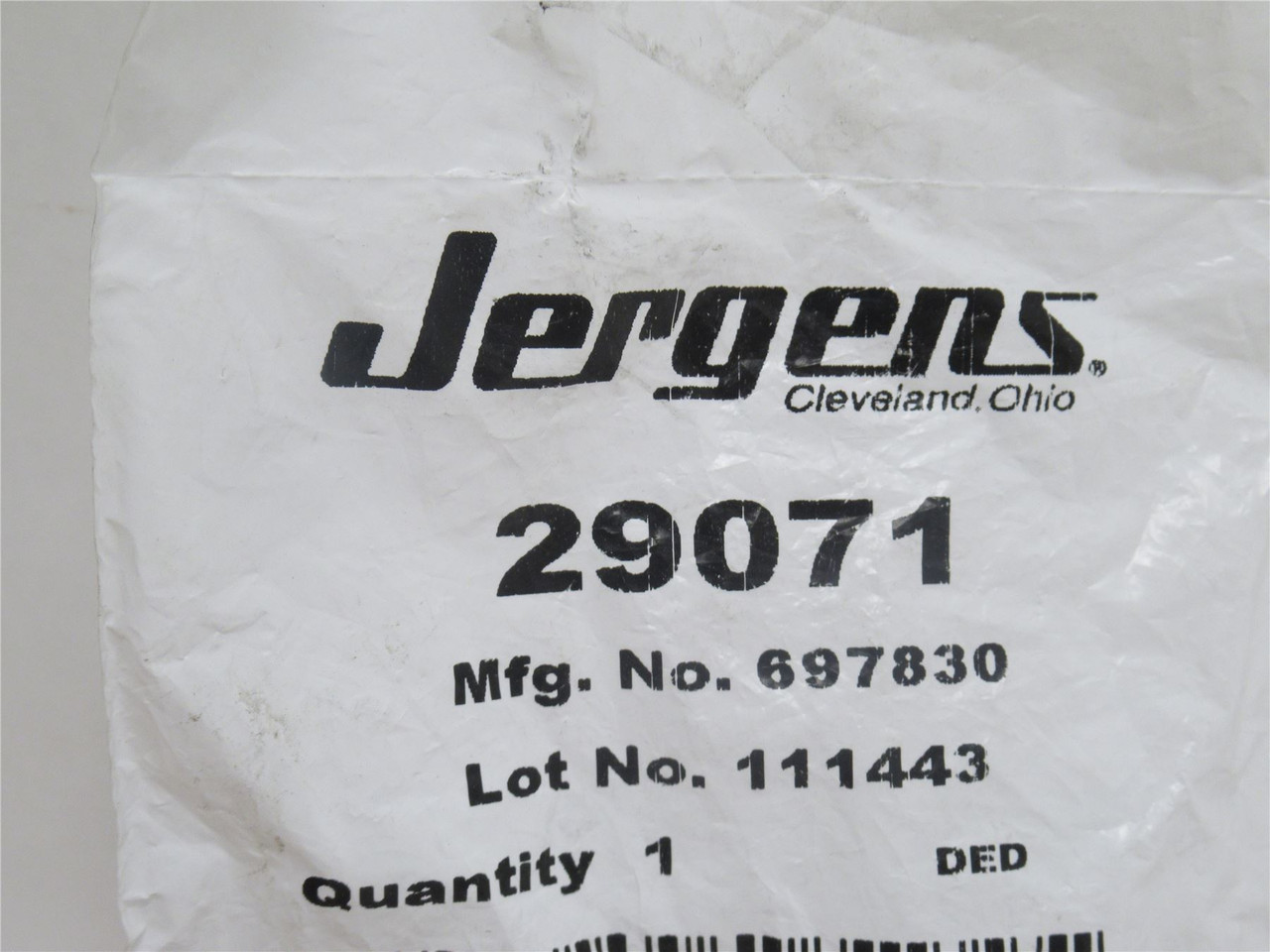 Jergens 29071; Short Shank 1.0000 Tooling Ball