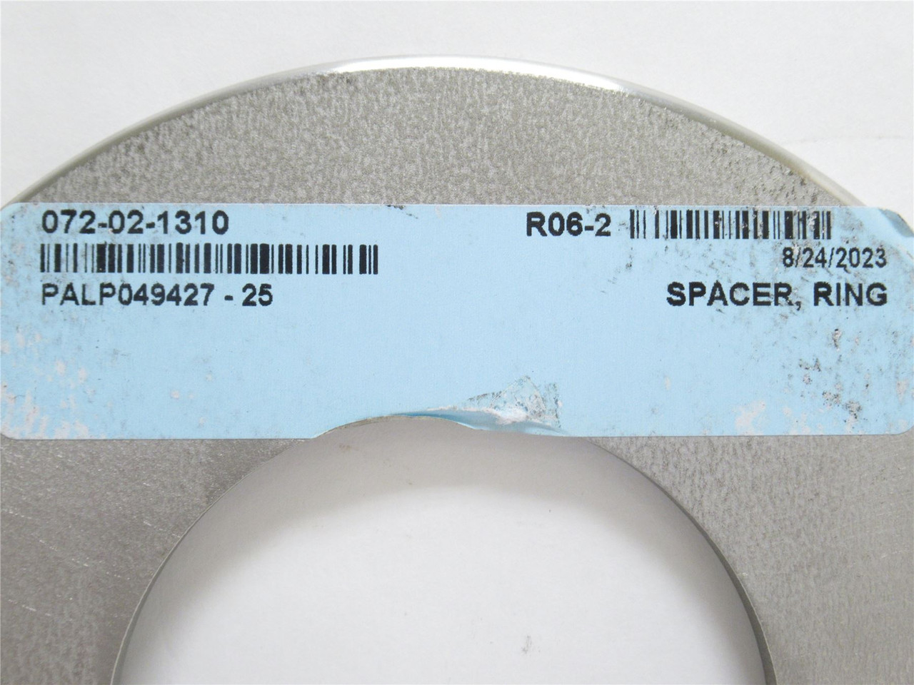 Stein-JBT 072-02-1310; Spacer Ring; SS; 73mmID; W/Out Spacer