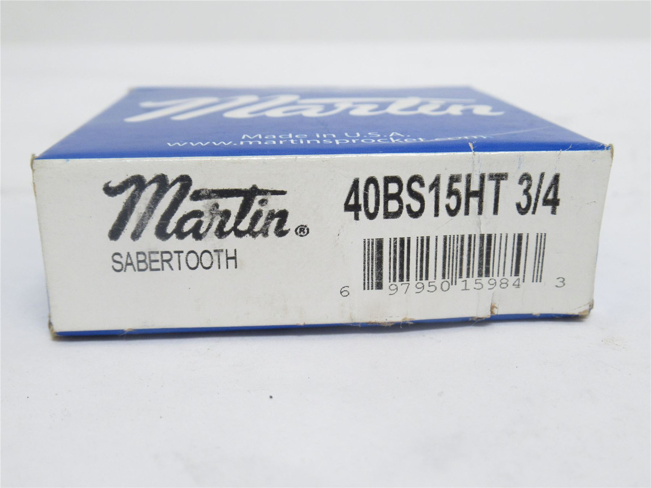 Martin 40BS15HT 3/4; Hardened Sprocket #40; 15 Teeth; 3/4"ID