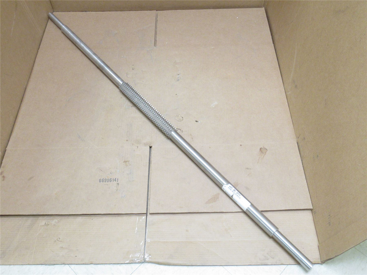 Stein-JBT 403-90-0711; Mesh Belt Shaft; SS; 59-5/8" Long