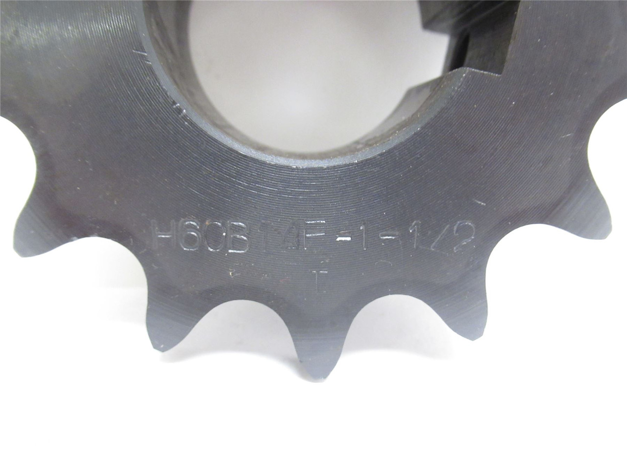 Tsubaki H60B14F 1-1/2; Hardened Sprocket #60; 14T; 1-1/2"ID