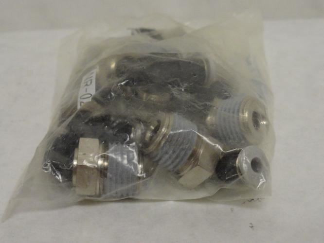 Festo QSML-1/4-1/8-U; Bag-10 L-Fitting 190723; 1/8"Tube x1/4NPT