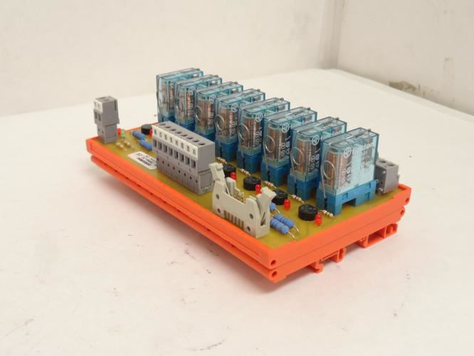 Entrelec 20066-20; Relay Interface Module; 24VAC/DC; 8-Pos