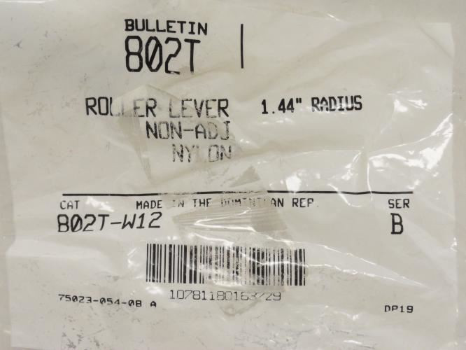 Allen-Bradley 802T-W12; Limit Switch Roller; Nylon