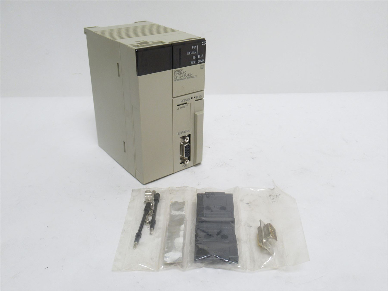 Omron CS1G-CPU43H; CPU Module; 5/DC 0.78A; 2 Expansion Racks