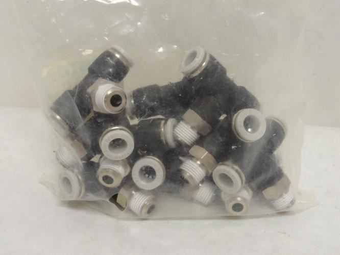 Festo QST-H-1/8-1/4-U-M; Bag-10 T-Fitting 533254; 1/8" x 1/8NPT