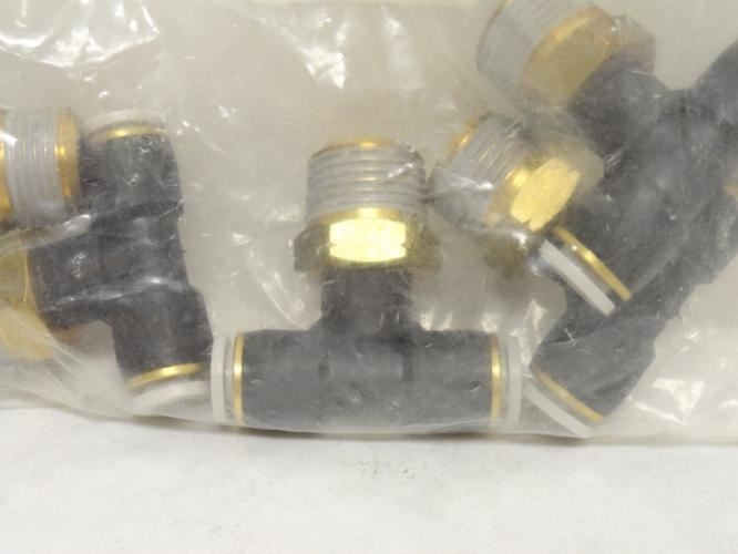Festo QBT-3/8-1/4-U; Bag-5 T-Fitting 533317; 1/4"Tube x 3/8 NPT