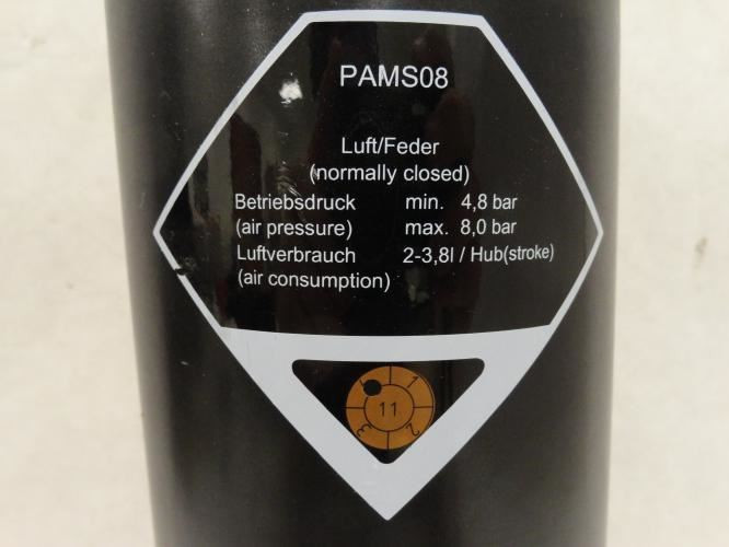 Vlinderklep 25743555MS; Actuated Valve; SS-304; 1 BSP; 1-NO