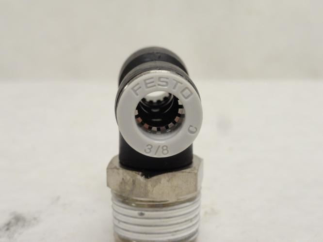 Festo QST-H-1/2-3/8-U-M; Lot-2 T-Fitting 533264; 3/8" PTC 1/2NPT