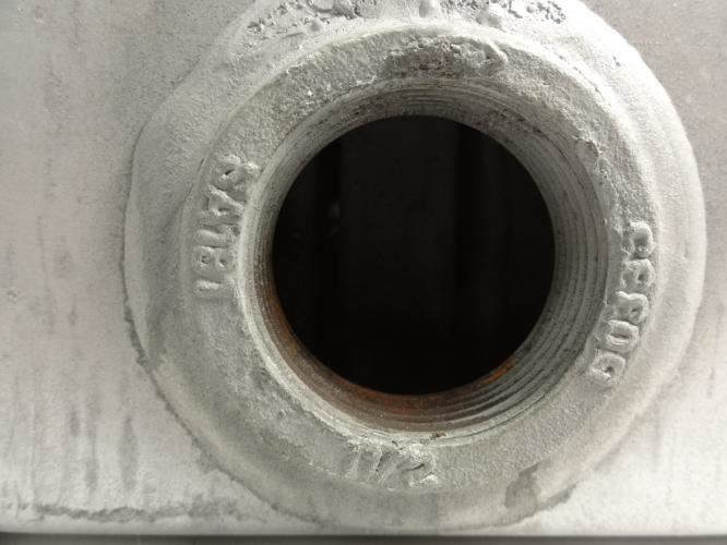 Cryovac 47888; Heater Steam Unit; 1-1/2" NPT