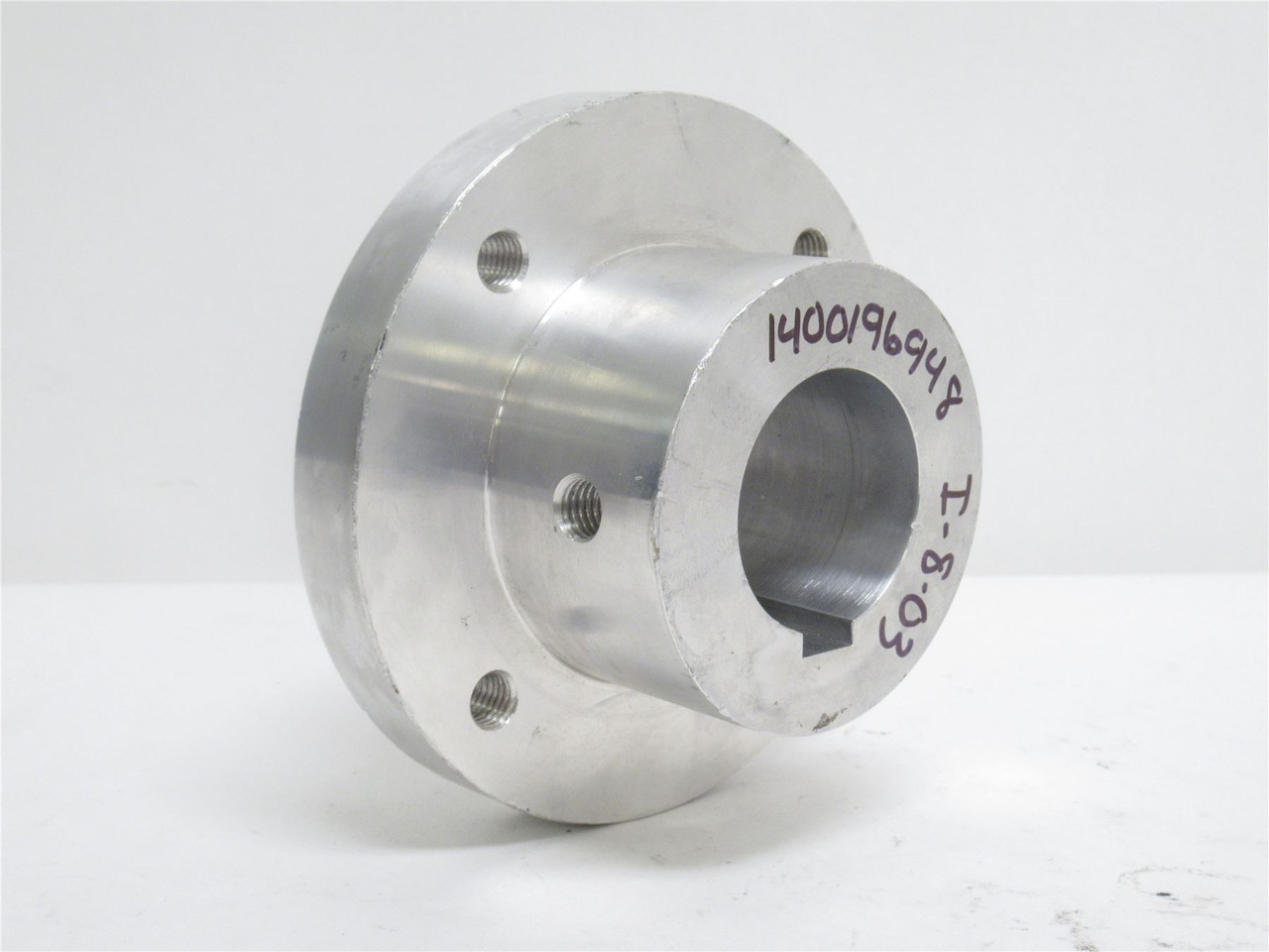 Meyn 7820005900; Aluminum Gearbox Flange; 50mmID; 6" Flange OD