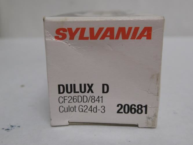 Sylvania CF26DD/E/841; Compact Fluorescent; 26W; 2-Pin