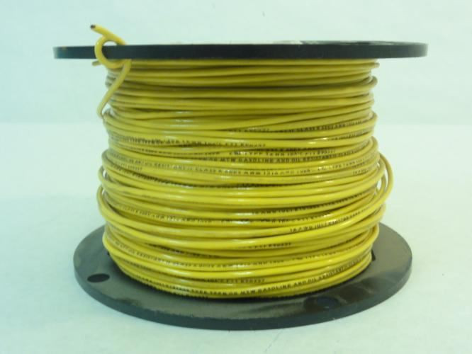 Midwest Plastics 16TF61; Building Wire; 16 AWG; 250FT; 600V; Yellow