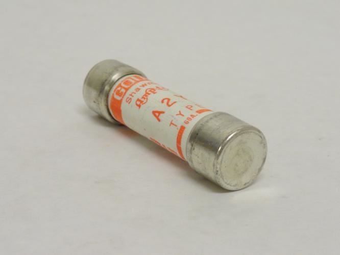 Ferraz A2Y60-1; Amp-Trap Fuse; 60A; 250VAC; 500VDC; Type: 1