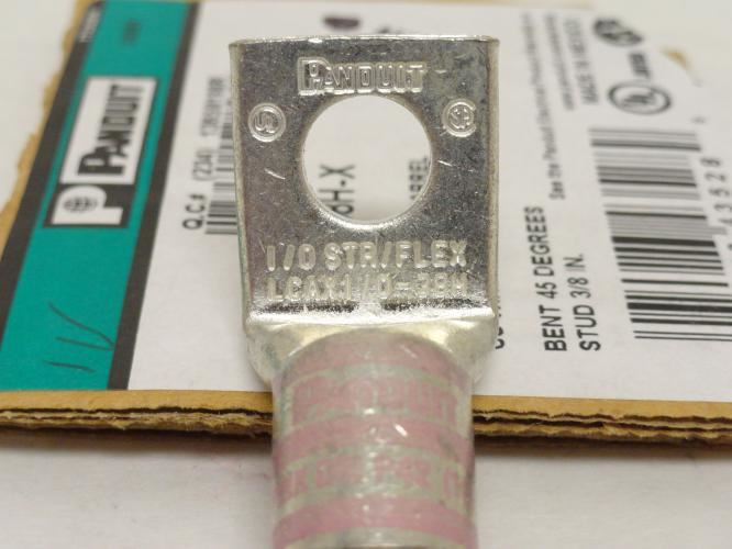 Panduit LCAX1/0-38H-X; Copper Compression Lug # 1/0 AWG