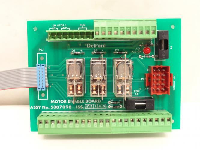 Delford 5307090; Motor Enable Board; 3'; 14 Pin Cable