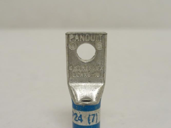 Panduit LCAX6-10-L; Lot-2 Copper Compression Lugs; # 6 AWG