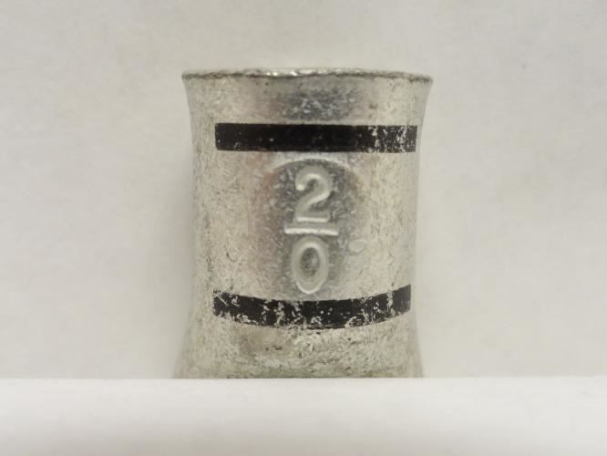 ILSCO CCL-2/0-38; Copper Compression Lug # 2/0 AWG; 3/8" Stud