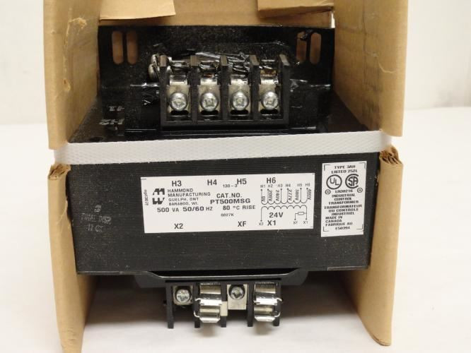 Hammond PT500MSG; Control Transformer; 500vA; 20.9 Amp
