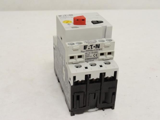 Eaton XTPB001BC1; Push Button Motor Starter; 0.63-1A; 3P; 600V