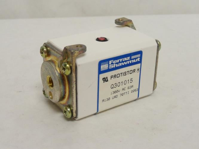 Ferraz Q301015; Long Body Square Fuse; 63A; 1300VAC