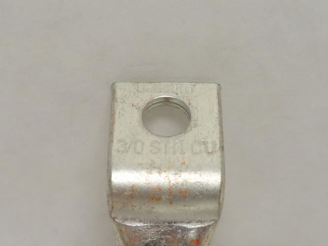 Panduit LCA3/0-38F-X; Copper Compression Lug; # 3/0 AWG; 90 Deg