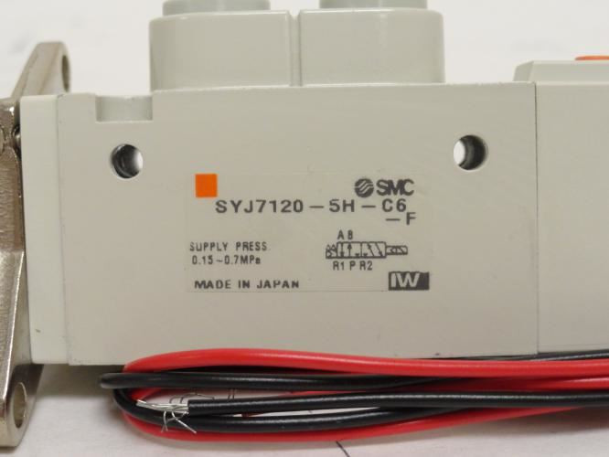 SMC SYJ7120-5H-C6; Solenoid Air Control Valve 24VDC