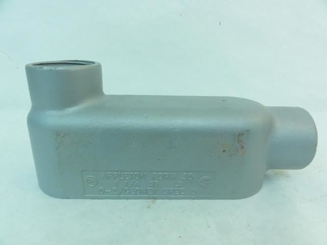 Appleton LB125-M; Threaded Conduit Body; 1-1/4"; Form 35