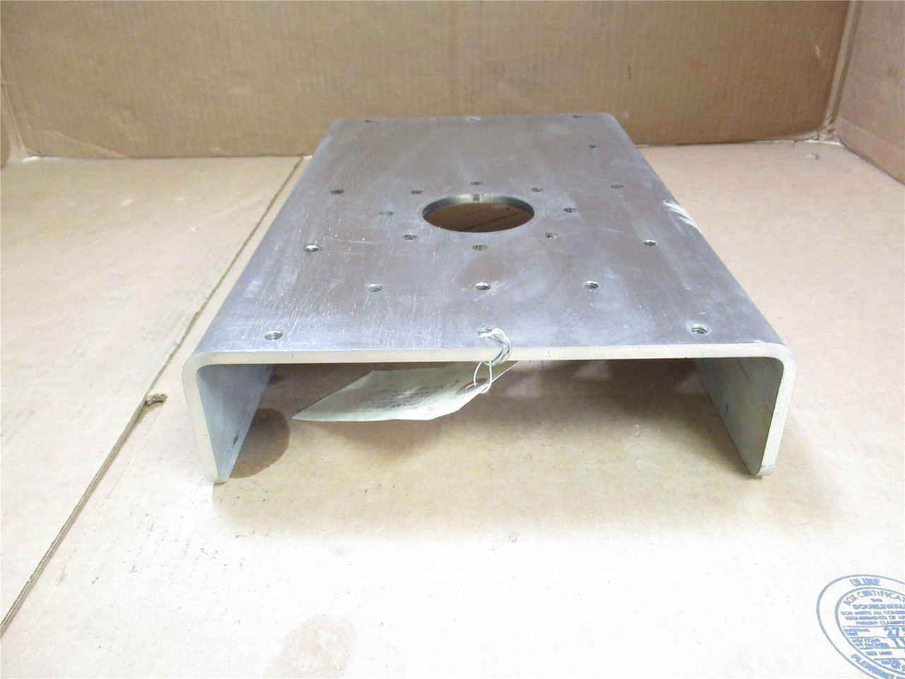 MP Equipment P-60-2217; Motor Mount Plate; SS; 15-3/4" Long