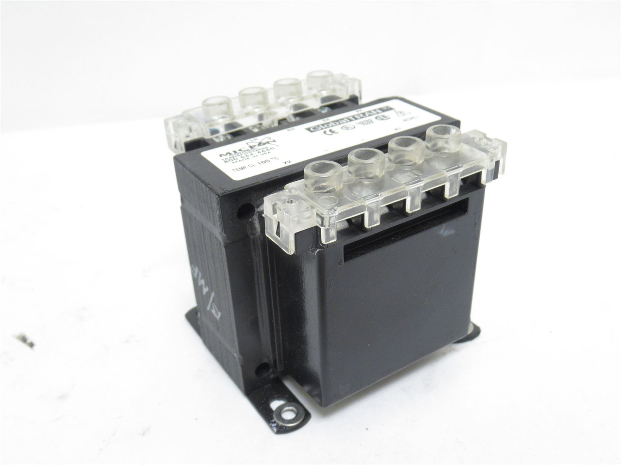 Micron B075-2012-GA; Transformer; 75VA; 3.13 Amps; Primary 240x480V