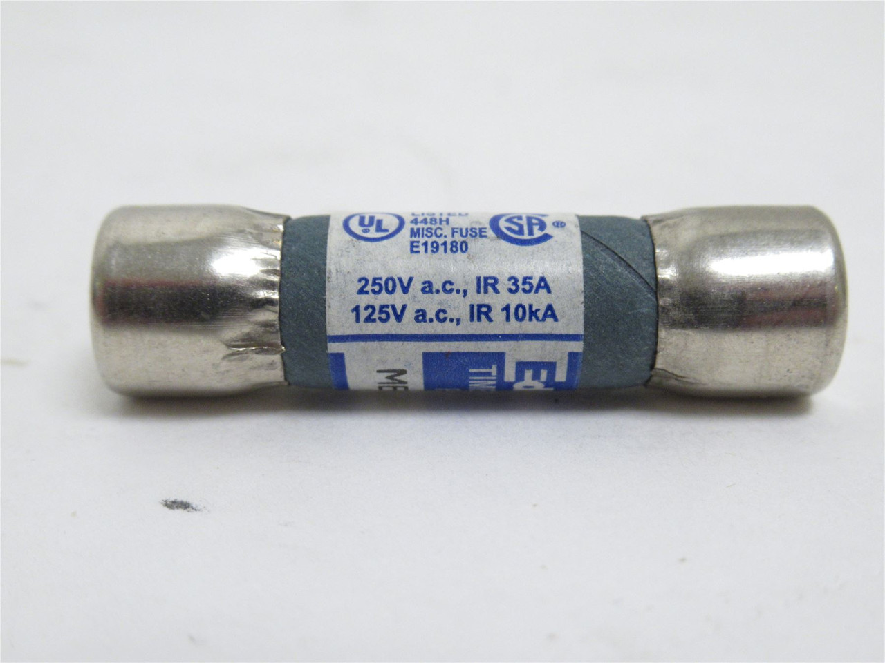 Edison MEN1; Time-Delay Midget Fuse; 1A; 125/250VAC