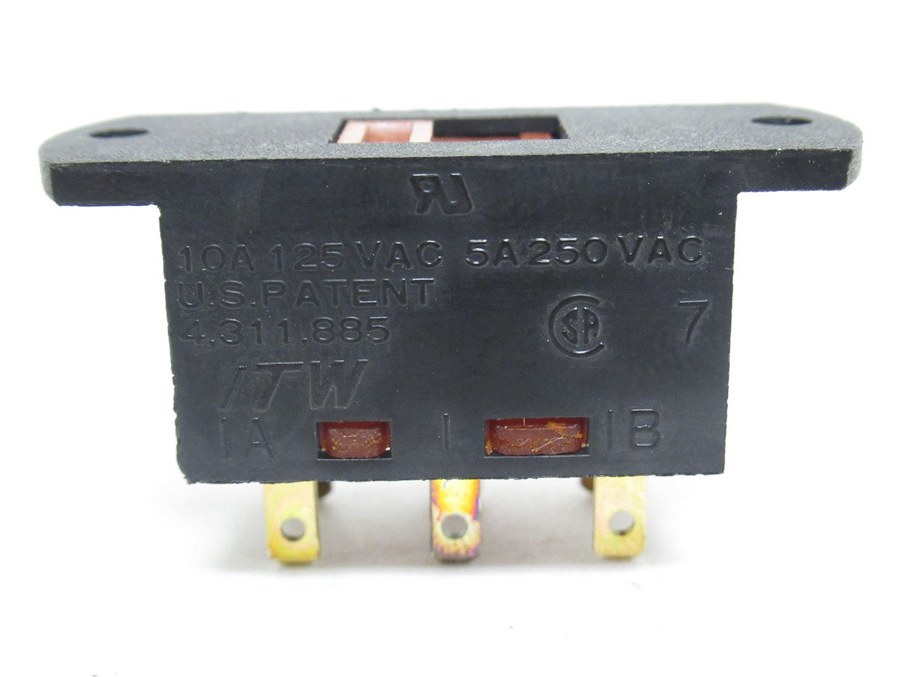 ITW SE-1022-VDE; Voltage Selector Switch; 10A; 125VAC