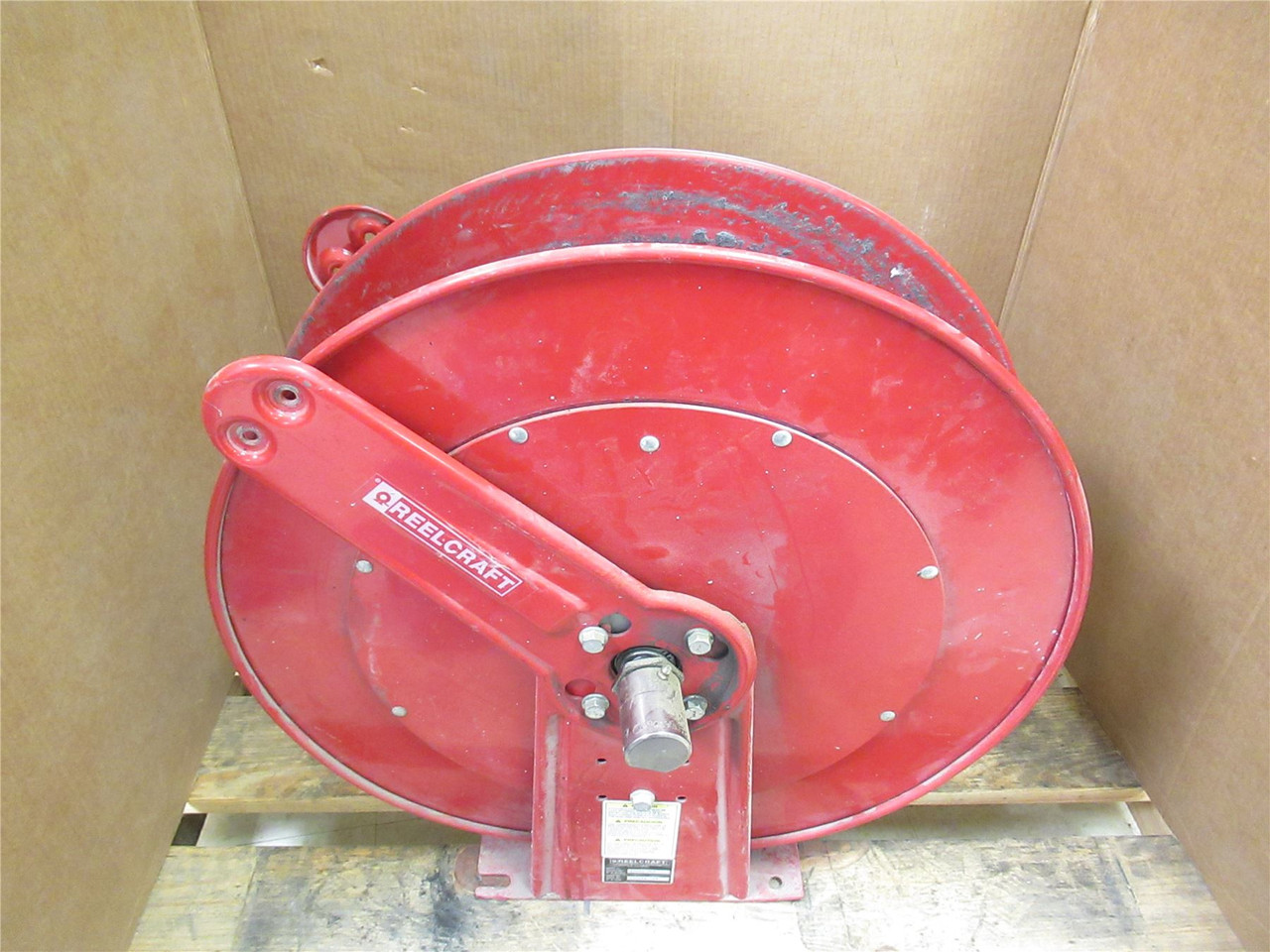 Reelcraft 83050 OLP; Heavy Duty Dual Pedestal Hose Reel