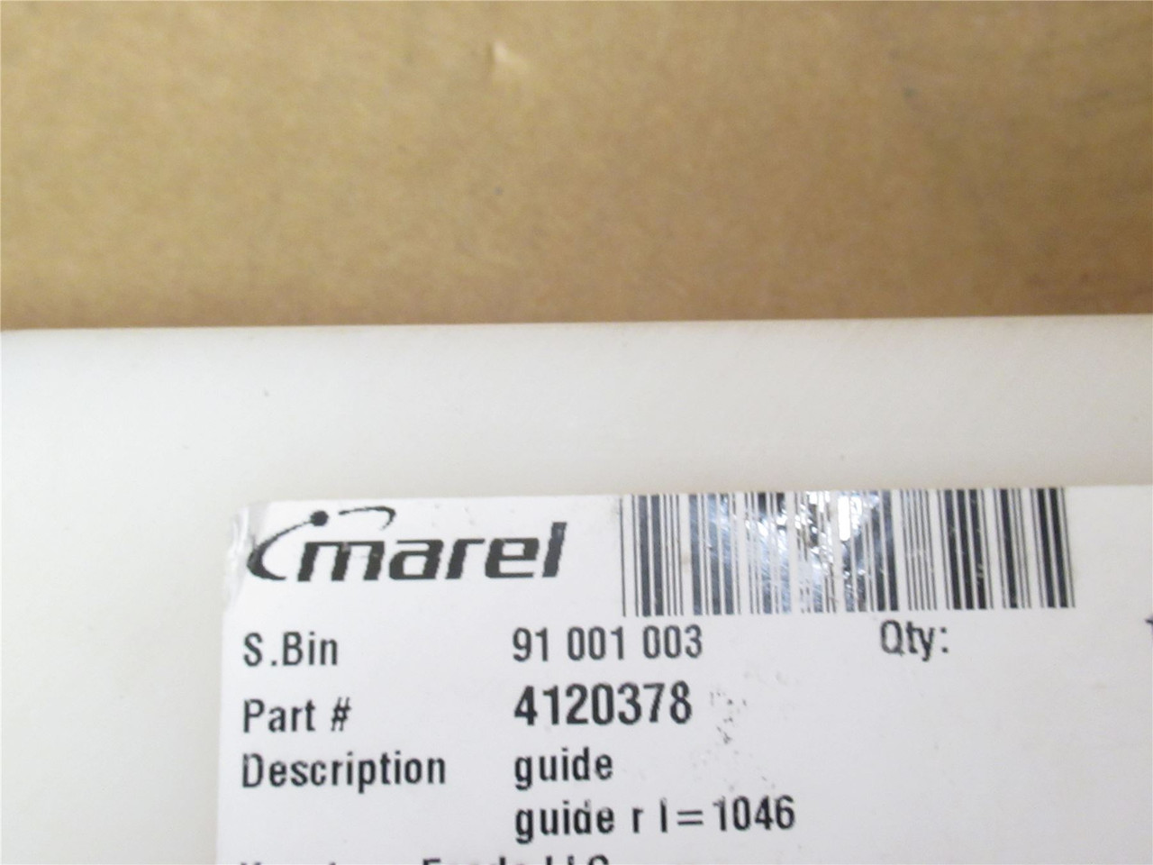 Marel 4120378; Tenderloin Harvester Guide Module