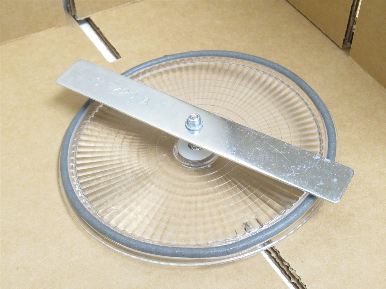 Holophane ST-729-A; Clear Optical Door Assembly; 6-1/2"OD