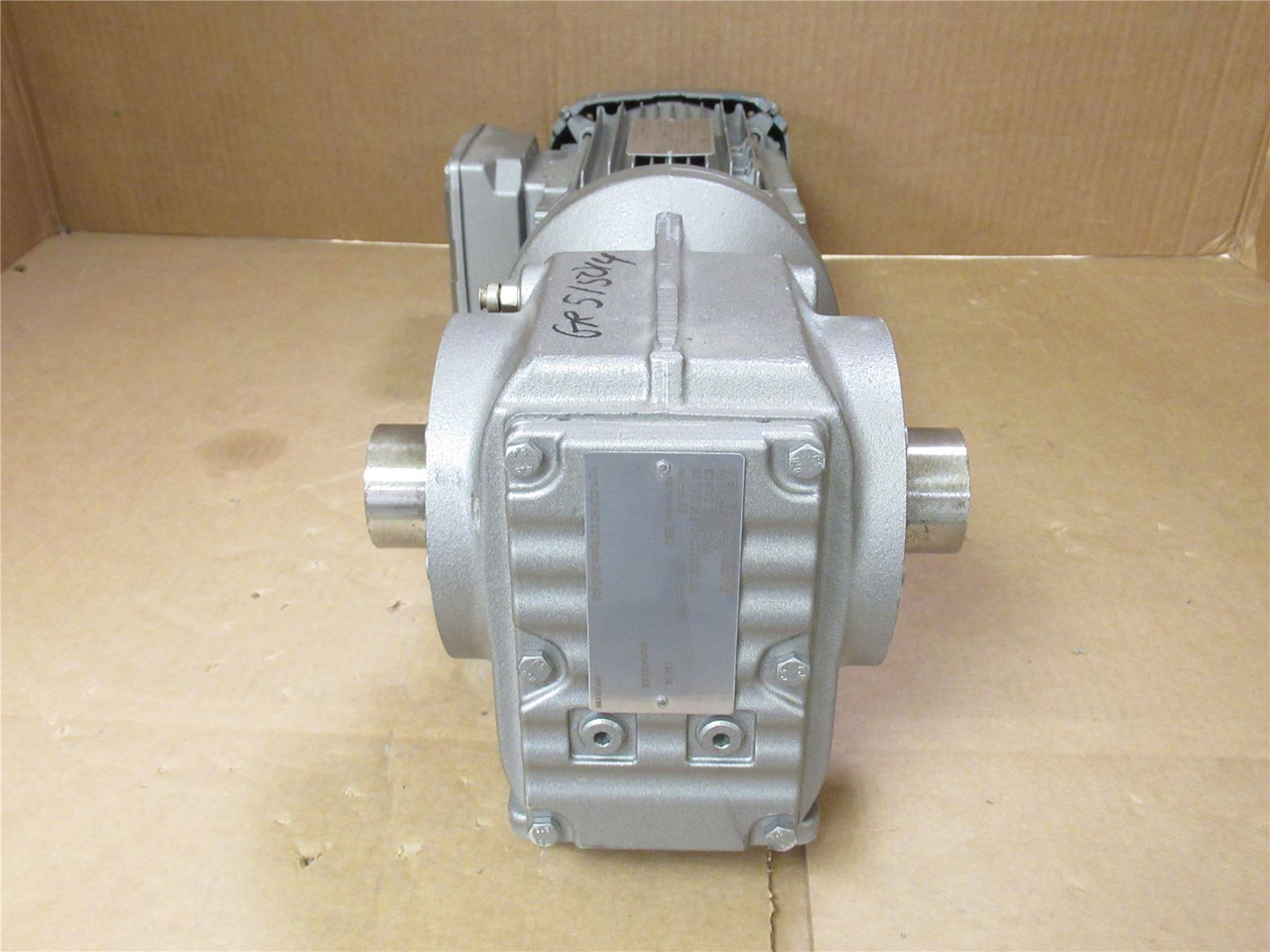 SEW KT47/T DRN80M4; Gearmotor; 24:1 Ratio; 1HP; 230/460VAC
