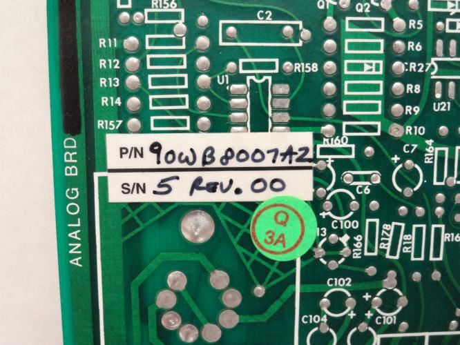 Triangle 90WB8007A2; PC Board; Analog